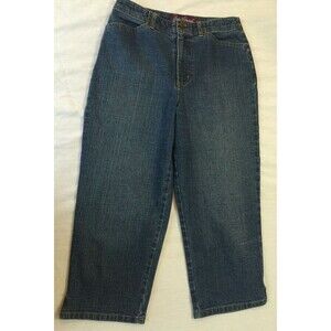 GLORIA VANDERBILT JEANS WOMENS CAPRIS PANTS SIZE 8